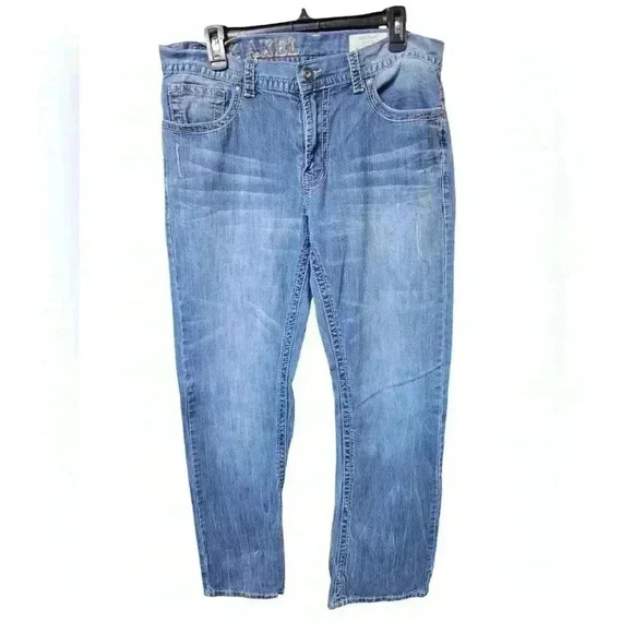 TK Axel Vintage Distressed Boot Jean 34 x 32 - Picture 1 of 5